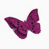Mauve Magenta Sequin Butterfly Clip | Pin | Choker | Necklace I Hair Pin - Fashion Butterflies